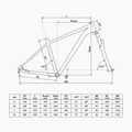 Kellys Spider 90 29" mountain bike grey/green 8