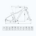 Kellys Vanity X50 29" women's mountain bike rose gold 2