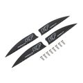 CrazyFly kiteboard fin Carbon black T008-0226