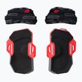 CrazyFly Hexa II Extreme kiteboard pads and straps black T016-0261