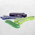 Training band set GymBeam DuoBand 4 pack black/lime/navy/green 2