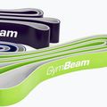 Training band set GymBeam DuoBand 4 pack black/lime/navy/green 3