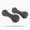 Dumbbells GymBeam Neoprene Dumbbells 2 x 3 kg dark grey