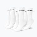 Men's socks GymBeam 32620 3/4 3 pairs white 2