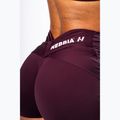 Women's training shorts NEBBIA Strong Beauty dark red 6