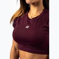 Women's training top  NEBBIA Strong Beauty dark red 6
