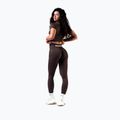 Women's Training Leggings NEBBIA Power dark brown 2