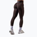 Women's Training Leggings NEBBIA Power dark brown 3