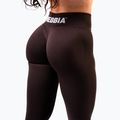 Women's Training Leggings NEBBIA Power dark brown 5