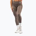 Women's Training Leggings NEBBIA Power light brown ash