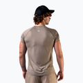 Men's training shirt NEBBIA Power light brown ash 3
