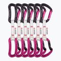 Ocun Raven QD Bio-Dyn-Ring climbing express 10 cm 6 pcs pink.