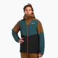 Men's ski jacket Kilpi Killyan dark green
