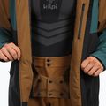 Men's ski jacket Kilpi Killyan dark green 7