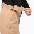 Women's ski trousers Kilpi Elare beige 3