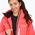 Women's ski jacket Kilpi Valera pink 4