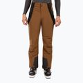 Men's ski trousers Kilpi Mimas brown