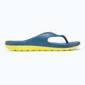 Men's Coqui Zucco niagara blue/citrus flip flops 2