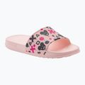 Coqui Tora pale pink/navy mouse children's flip-flops 7