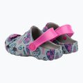 Coqui Little Frog mid.grey/fuchsia love/amulet children's sandals 10