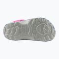 Coqui Little Frog mid.grey/fuchsia love/amulet children's sandals 11