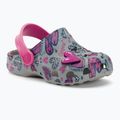 Coqui Little Frog mid.grey/fuchsia love/amulet children's sandals 2