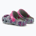 Coqui Little Frog mid.grey/fuchsia love/amulet children's sandals 4