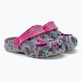 Coqui Little Frog mid.grey/fuchsia love/amulet children's sandals 5