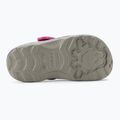 Coqui Little Frog mid.grey/fuchsia love/amulet children's sandals 6