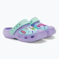 Coqui maxi light lilac/light mint hero children's sandals 5