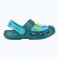 Coqui maxi children's sandals jungle green/turquoise hreo flash 10