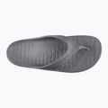 Men's Coqui Zucco dark grey/red flip flops 10