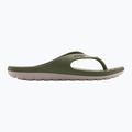 Men's Coqui Zucco dark army green/stone flip flops 8