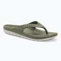 Men's Coqui Zucco dark army green/stone flip flops