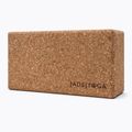 JadeYoga Cork Block Small light brown CYBS yoga cube 3