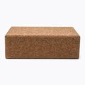 JadeYoga Cork Block Small light brown CYBS yoga cube 5