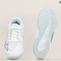 Men's volleyball shoes Mizuno Thunder Blade Z white / g ridge / patina green 13