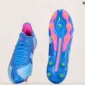 PUMA King Ultimate Energy FG/AG men's football boots ultra blue/luminous pink/luminous blue 14