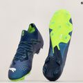 PUMA Ultimate FG/AG men's football boots persian blue/puma white/pro green 17