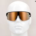 Red Bull Spect Dakota rubber black/smoke with gold mirror cycling glasses 8
