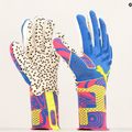 PUMA Future Ultimate Energy Nc goalkeeper glove ultra blue/yellow alert/luminous pink 8