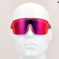 Rudy Project Spinshield Air pink fluo matte/multilaser red cycling glasses SP8438900001 8