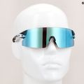 Tifosi Rail Xc Clarion crystal smoke/clarion blue/ac red/clear cycling glasses 8