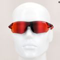 Tifosi Tsali Clarion gunmetal red/clarion red/ac red/clear cycling glasses 8