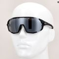 Tifosi Sledge matte black/smoke/ac red/clear cycling glasses 8