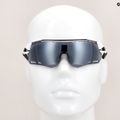 Tifosi Alliant 3 white black/smoke/ac red/clear cycling glasses 8