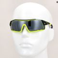 Tifosi Davos race neon/smoke/ac red/clear cycling glasses 8
