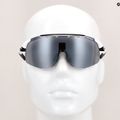 Tifosi Sledge Lite matte white/smoke/ac red/clear cycling glasses 11