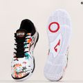 Men's Joma Maxima IN football boots white/orange/red 12