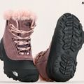 The North Face Shellista V Lace Wp children's snow boots fawn grey/asphalt grey 14